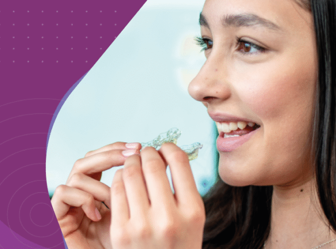 invisalign occlusal blocks controle da mordida